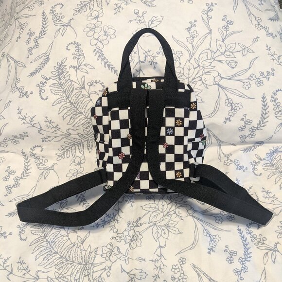 Like Dreams Checkered Daisies Mini Backpack - Picture 3 of 8